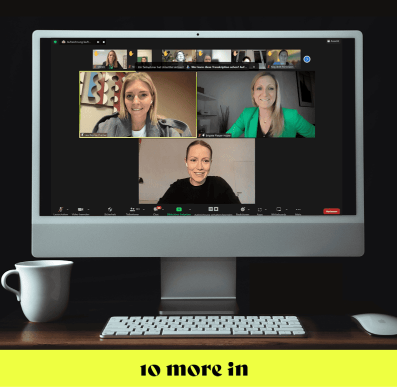 Female Leadership Coaching: Kooperation mit Ten More In